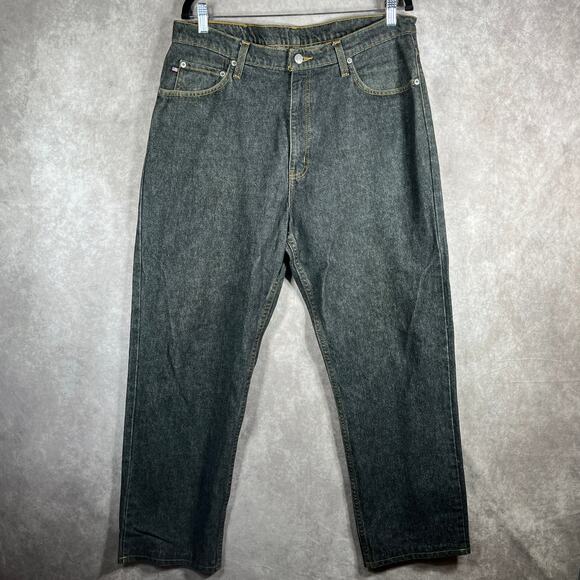Vintage Polo Jeans‎ Company Ralph Lauren Relaxed Jeans Mens 36X32 Dark Wash Y2K - Picture 1 of 9